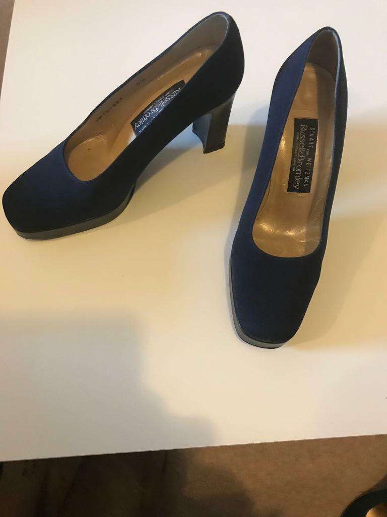 russell and bromley navy shoes